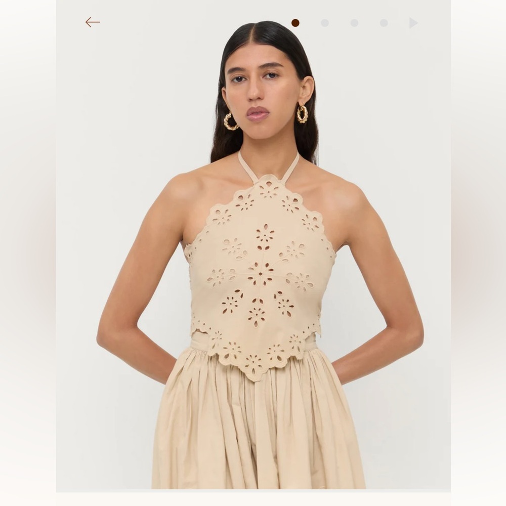 Loeffler Randall halter, XXS